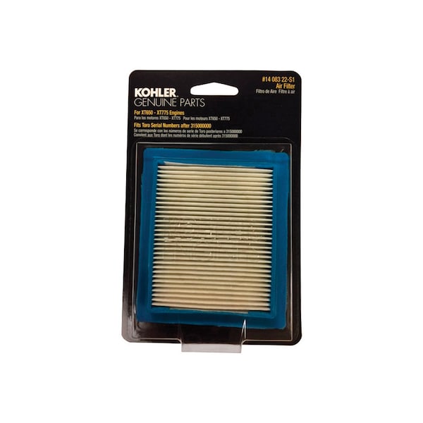 Kohler Kohler Small Engine Air Filter For XT675-775 14 083 22-S1 - main
